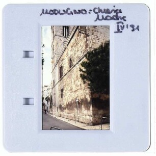 Modugno (Apulien), Chiesa di Maria Santissima Annunziata : Fassade
