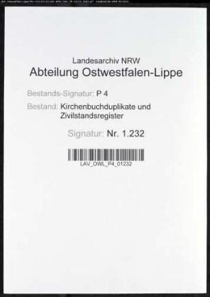 Kirchenbuchduplikat der evangelisch-reformierten Stadtgemeinde Iserlohn (GHT 1872). (Gemeinde: Iserlohn, evangelisch-reformierte Stadtgemeinde)