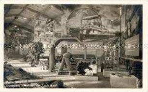 Postkarte zur Ausstellung "Gebt mir vier Jahre Zeit"