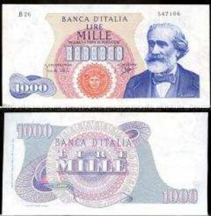 Italien, 1000 Lire