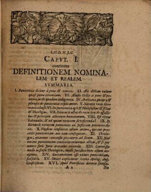 Discvrsvs Jvris Canonici De Poenitentia Ecclesiastica : = Von der Kirchen-Buße