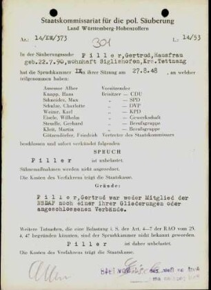 Piller, Gertrud