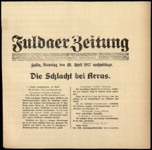 Ausgabe vom Dienstag, den 10. April 1917.