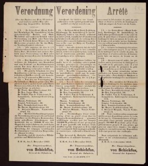 "Verordnung über das Backen von Brot, Weissbrot und anderen mittels Hefe oder Sauerteig hergestellten Gebäcks"
