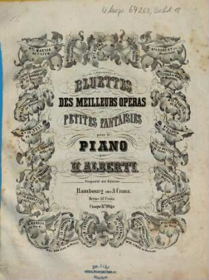 Bluettes des meilleurs opéras : petites fantaisies pour piano, 10. Tell de Rossini