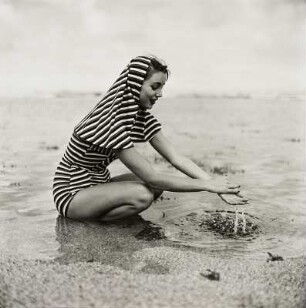 Modeaufnahme, Modell Elsa Martinelli