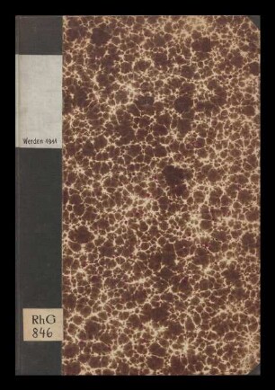 Die historia monasterii Werthinensis des Abtes Heinrich Duden