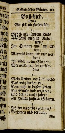 Buß-Lied