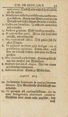 Caput XVI.