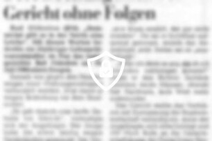 Böse Drohung blieb vor Gericht [Name maskiert]