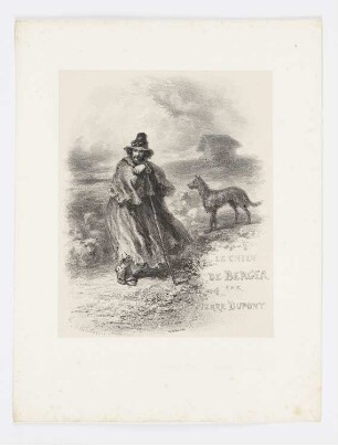 Le Chien de Berger par Pierre Dupont