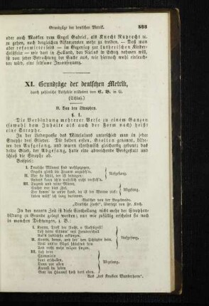 Grundzüge der deutschen Metrik : durch zahlreiche Beispiele erläutert ; (Schluß)