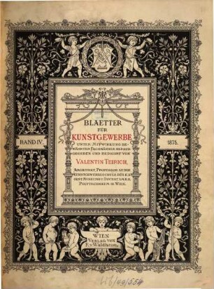 Blätter für Kunstgewerbe. 4. 1875