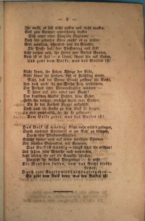 1848 : an Deutschlands Monarchen