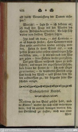 Siebenzehntes Kapitel