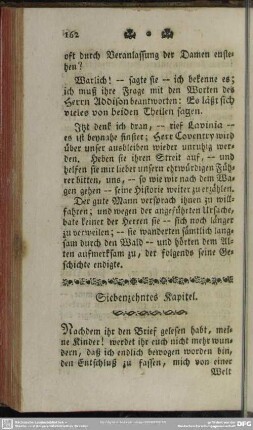 Siebenzehntes Kapitel