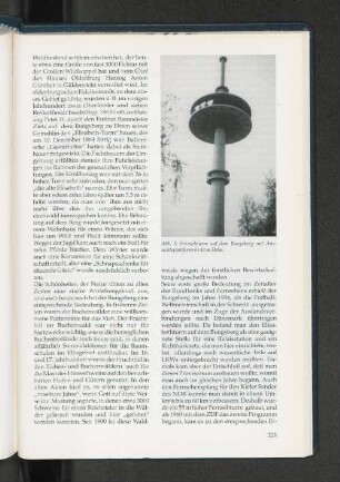 Abb. 3: Fernsehturm auf dem Bungsberg mit Aussichtsplattform in 43 m Höhe.