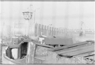 Grenzanlage Berliner Vorstadt mit Blickrichtung Glienicker Brücke