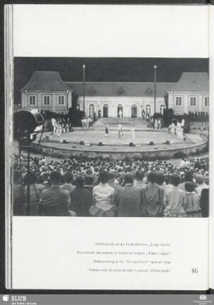 Ballettabend auf der Freilichtbühne "Junge Garde"