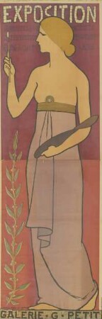 Exposition Annuelle International Peinture 1895. Galerie G. Petit
