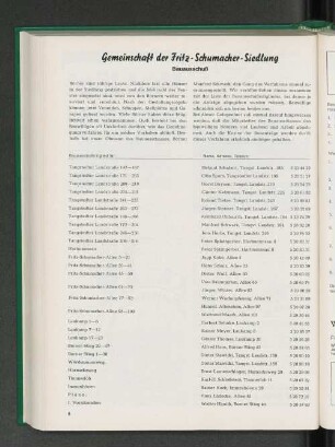 Gemeinschaft der Fritz-Schumacher-Siedlung