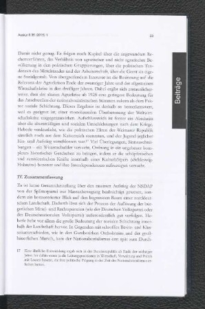 IV. Zusammenfassung.