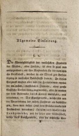 H. L. W. Völkers Forsttechnologie, oder Handbuch der technischen Benutzung der Forstproducte : für Forstmänner, Cameralisten und Technologen