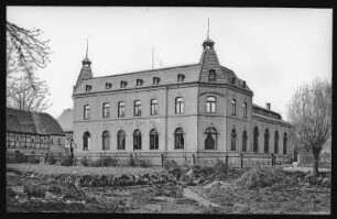 Klipphausen. Ortsansicht und Gasthof