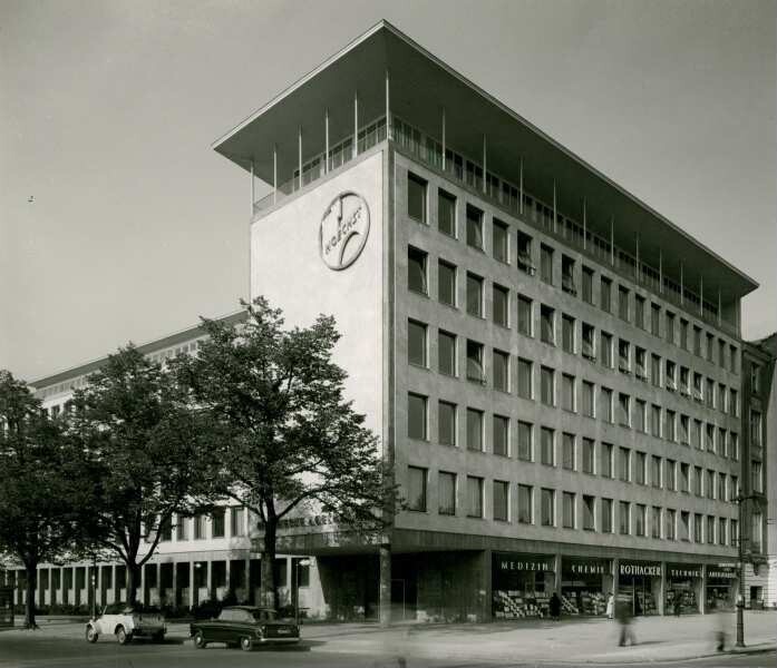 Bürohaus Hoechst, Steinplatz, 1954