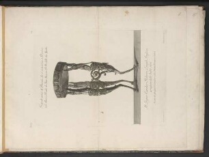 Dreifuß aus Bronze (Piranesi, Vasi, Candelabri, Cippi, Sarcofagi, Tripodi Lucerne ed ornamenti antichi)