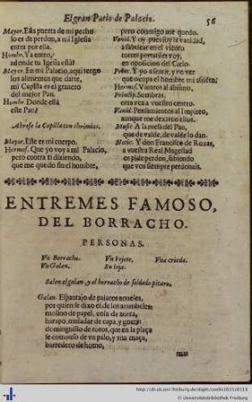 Entremes famoso del boraccho.