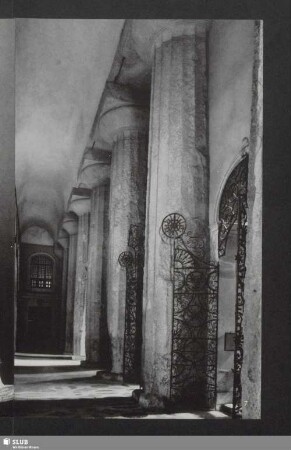 Syrakus. In der Kathedrale - zugleich im Athenaion der antiken Griechenstadt