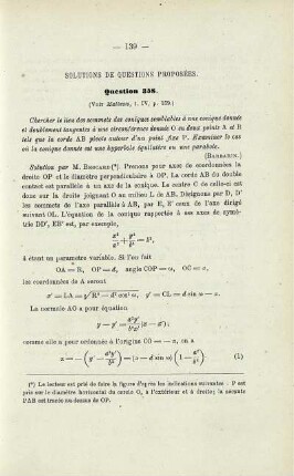 SOLUTIONS DE QUESTIONS PROPOSÉES.
