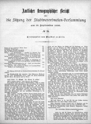 No 26, 16. September 1886