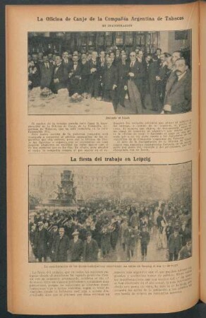 La fiesta del trabajo en Leipzig