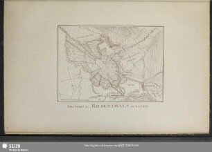Grundris des Rosenthals bey Leipzig