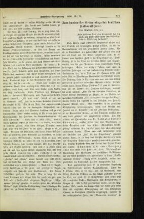 Zum hundersten Geburtstage der deutschen Nationalhymne