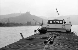 Braubach: Marksburg, im Rückblick