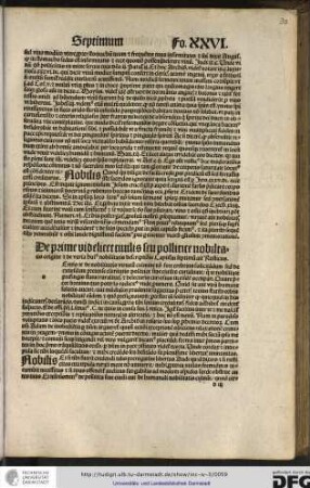 De prime videlicet civilis seu pollitice nobilitatis origine et de varia huius nobilitatis descriptionis.