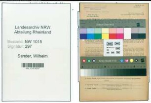 Entnazifizierung Wilhelm Sander , geb. 13.04.1910 (Buchhalter)