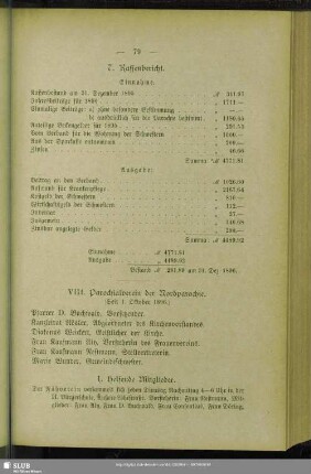 VIII. Parochialverein der Nordparochie