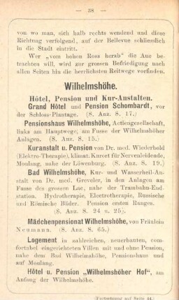 Wilhelmshöhe.