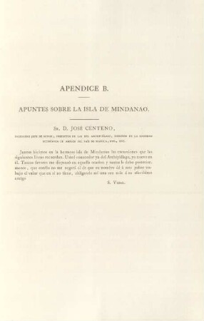 Apendice B. Apuntes sobre la isla de Mindanao