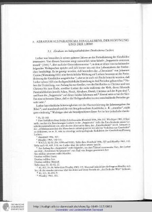 3. Abraham als Paradigma des Glaubens, der Hoffnung und der Liebe