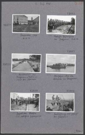 In Galizien und Rußland/ östl. Kriegsschauplatz: Serbische Gefangene bei Dragovac 19.10.1915