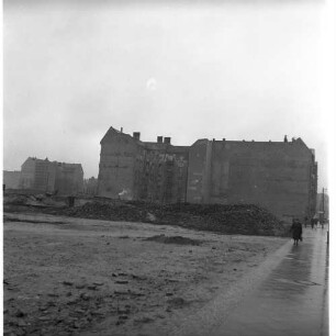 Negativ: Gelände, Martin-Luther-Straße 21, 1952