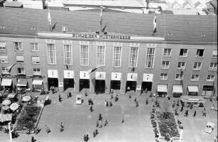 Basel: Alte Messehalle, von oben