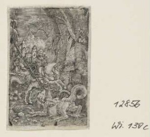 Heiliger Georg tötet den Drachen