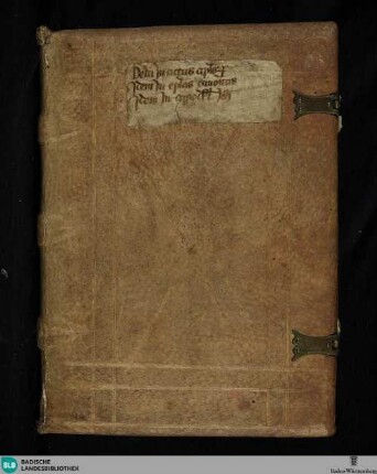 Bedae expositio in actus apostolorum - Cod. Aug. perg. 153