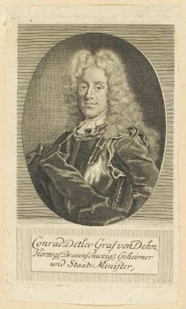 Bildnis des Conrad Detlev Graf von Dehn